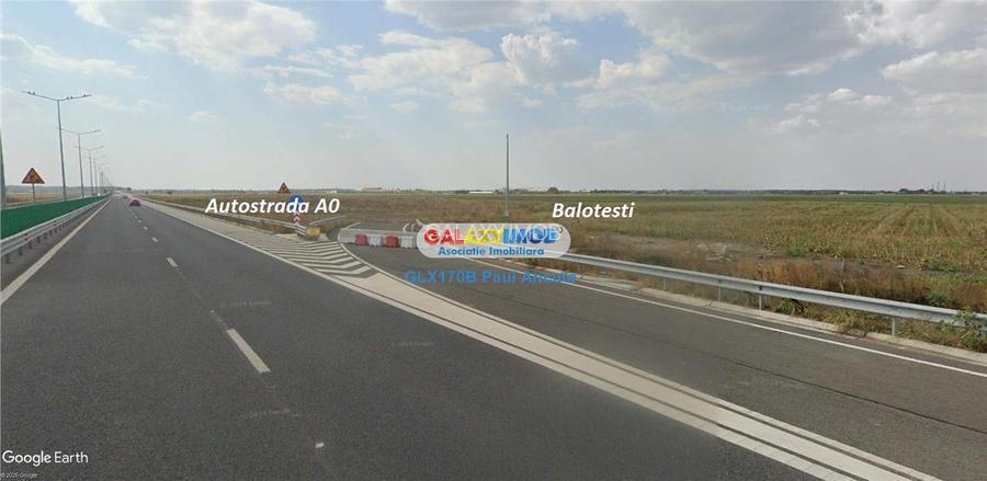 Teren intravilan 16500 mp Balotesti  apropiere Therme si A0 - 2