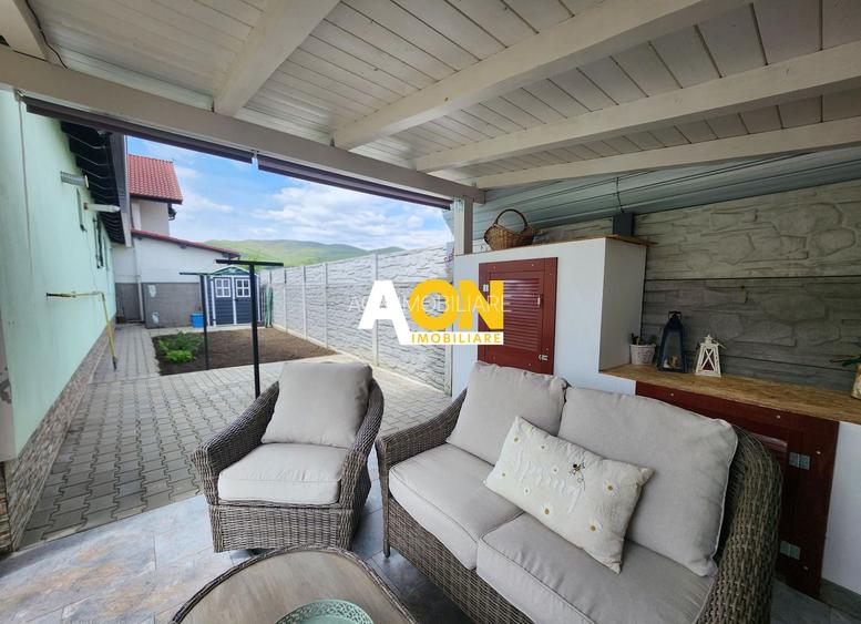 De vanzare casa pe un singur nivel 3 camere, 483mp teren, Alba Micesti - 16