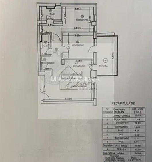 Apartament 3 camere Ambiance Residence I Pipera I COMISION 0% - 2