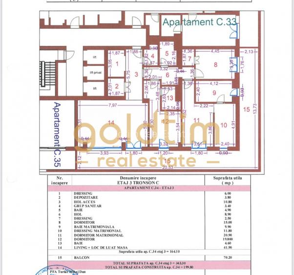 APARTAMENT LUX/COMPLET MOBILAT/UTILAT/VEDERE LAC/ONE RAHMANINOV/FLOREASCA - 29