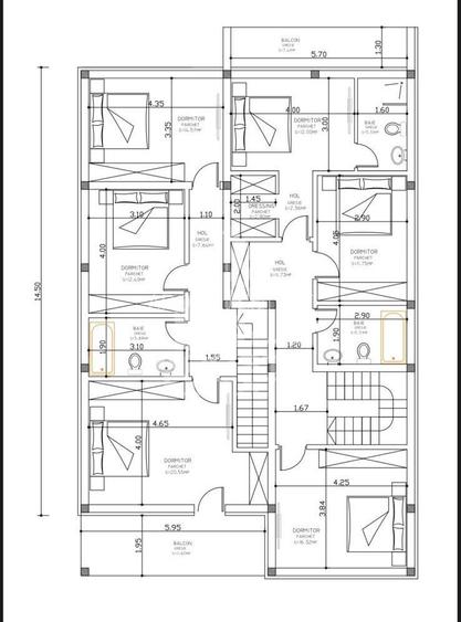 Duplex cu 4 camere si 3 bai, finisaje la alegere, toate utilitatile - 2