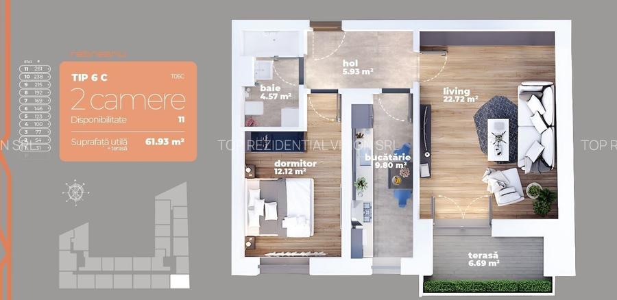 AP. 2CAM. SPATIOS,DECOMANDAT / AUCHAN TITAN ,LIDL ,PARC TEILOR! - 4