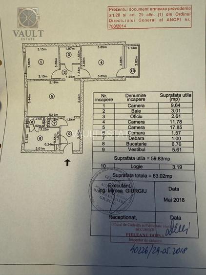 Apartament 3 camere - BLOC ANVELOPAT - zona DRISTOR - 1
