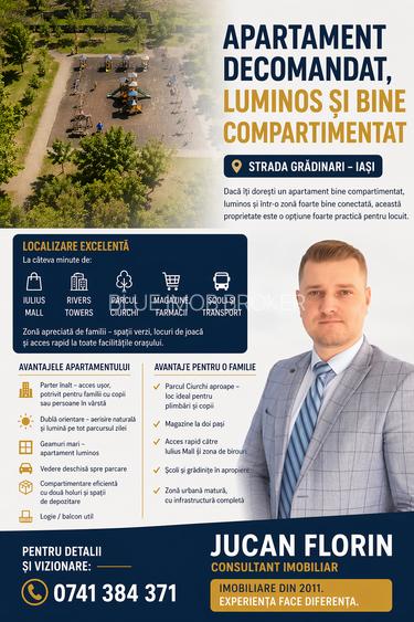 Apartament la  pret corect,  3 camere,  decomandat. bloc 1978 - 4