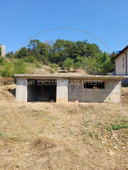 Teren intravilan Pitesti - langa liceul Odobescu - 1083 mp, demisol executat - 3