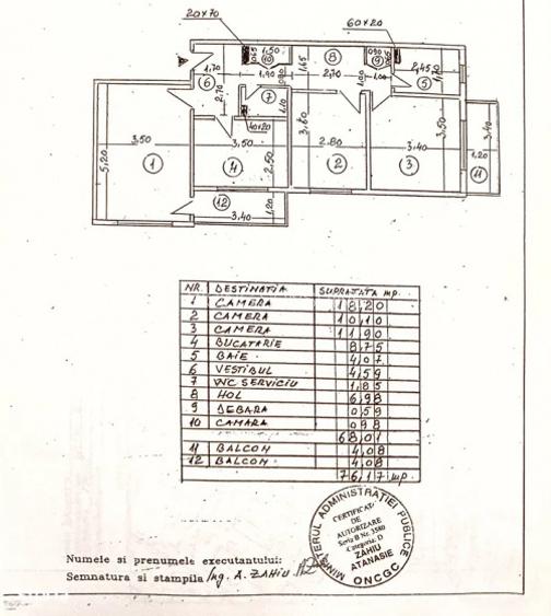3 camere | centrala proprie | decomandat | 700 m Metrou Gorjului - 17
