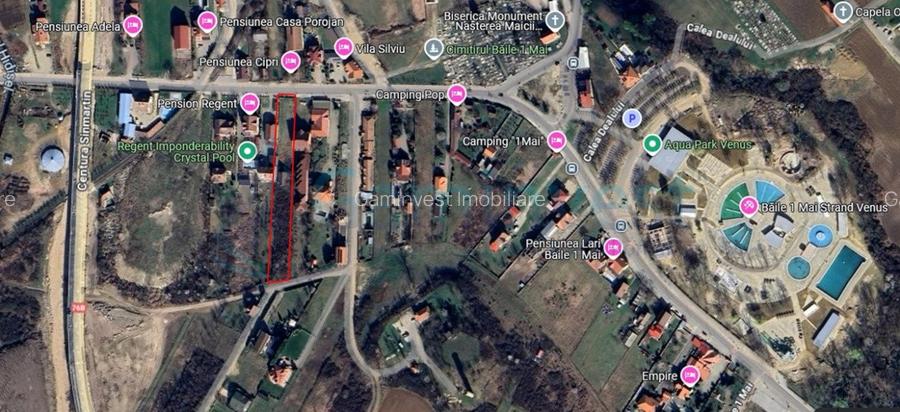 Casa si teren de vanzare, la 400 m de Aqua Park, Baile 1 Mai - 4