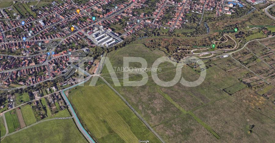 Teren de vanzare intravilan 3421 mp cu deschidere de 180 m Turnisor - 2