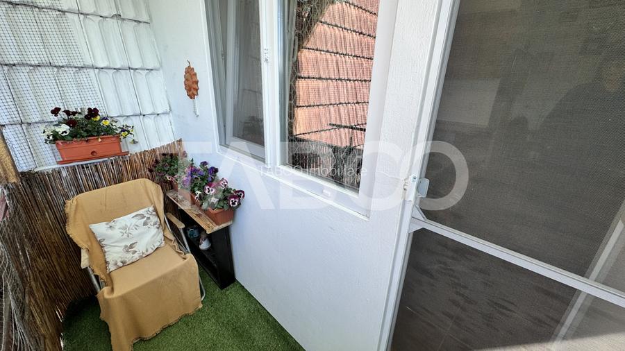 Apartament 2 camere MOBILAT UTILAT Valea Aurie Sibiu 47mpu INTABULAT - 8