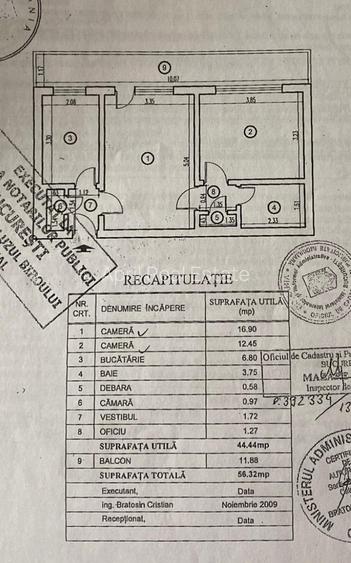 Stefan cel Mare, ap.2 camere, 57mp, et.5, mobilat, 98.000Euro - 1