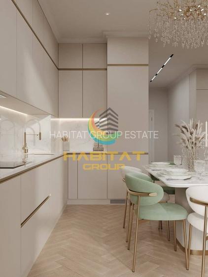 Pallady 4 camere 87 mp + terasa 42 mp in bloc tip Boutique - 9