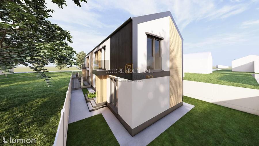 Vila moderna cu 4 dormitoare, curte spatioasa, Strada Sf Agnes