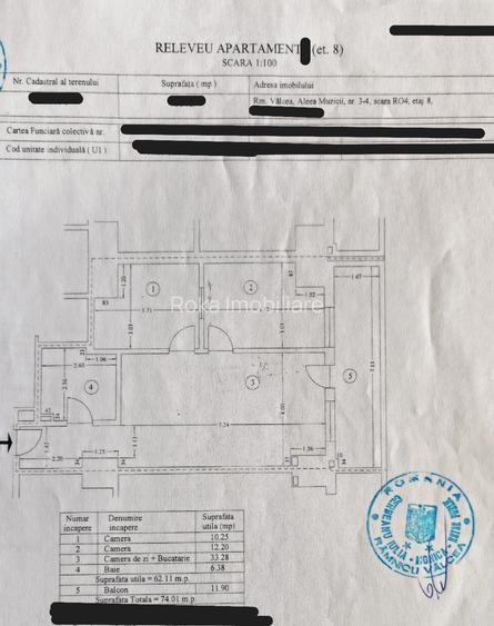 3 camere RO4 – Ostroveni, etaj 8/15, 74 mp total, mobilat - 15