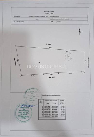 Teren intravilan intre case - 2079 mp - Movilita - 8