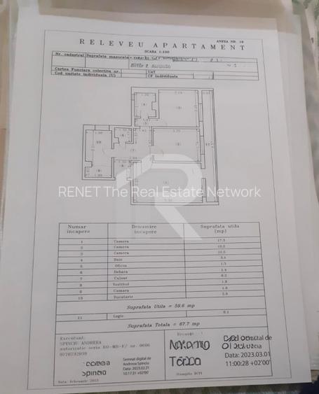 Apartament 3 camere – Șoseaua Giurgiului | Etaj 2/10 | Bloc reabilitat - 8