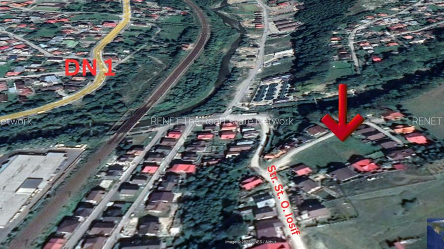 Teren 1407 mp Poiana Tapului. Vedere Bucegi .Tripla Deschidere - 3