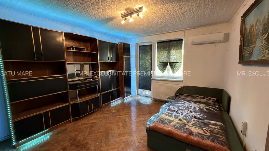 Chirie 2 camere Etaj III Carei - Str. Platanilor Nr.10 - Comision 0% chiriaș - 2