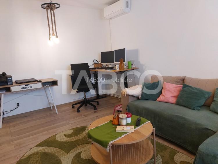 Apartament renovat 66 mp 3 camere 2 bai balcon pivnita Cisnadie - 16