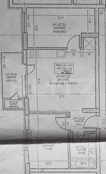 Apartament 3 camere, 58 mp, zona BMW - 4