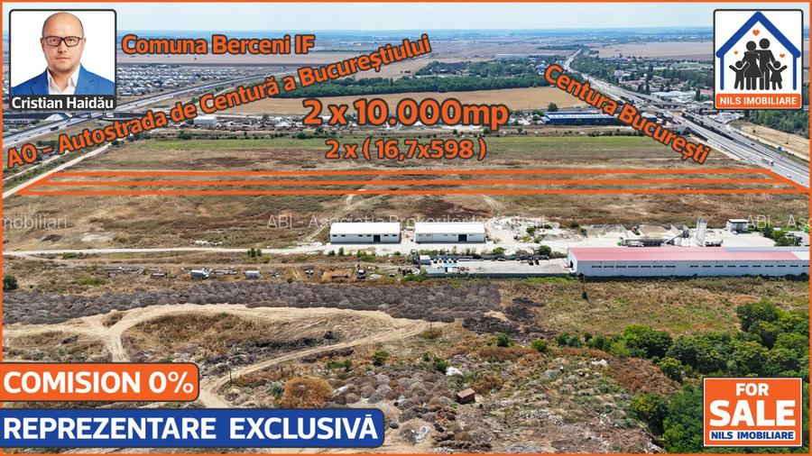 Teren 20k mp intravilan situat intre centura si A0 - Berceni IF - 4