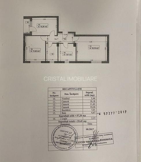 Apartament luminos, 3 camere,  Bld. Brancoveanu, zona Aurel Persu. - 9