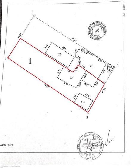 Teren 197 mp, deschidere 8 m, utilitati curent si apa, Radu Negru - Buzaului - 2