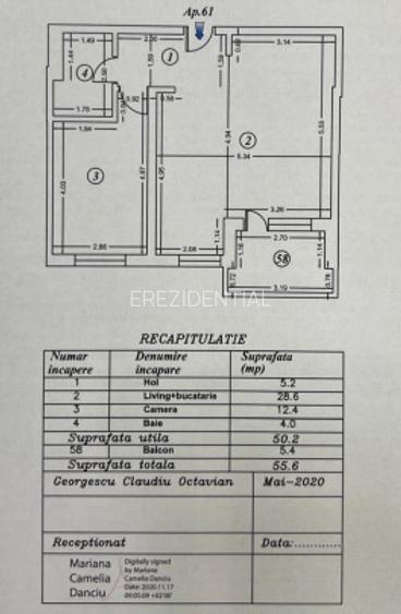 Apartament - 2 camere - decomandat - MIhai Bravu  - 8