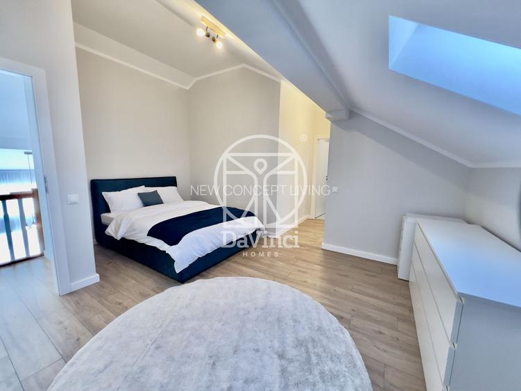 Penthouse 3 camere+2 bai, buc. separata,  mobilat si utilat, INTABULAT - 12