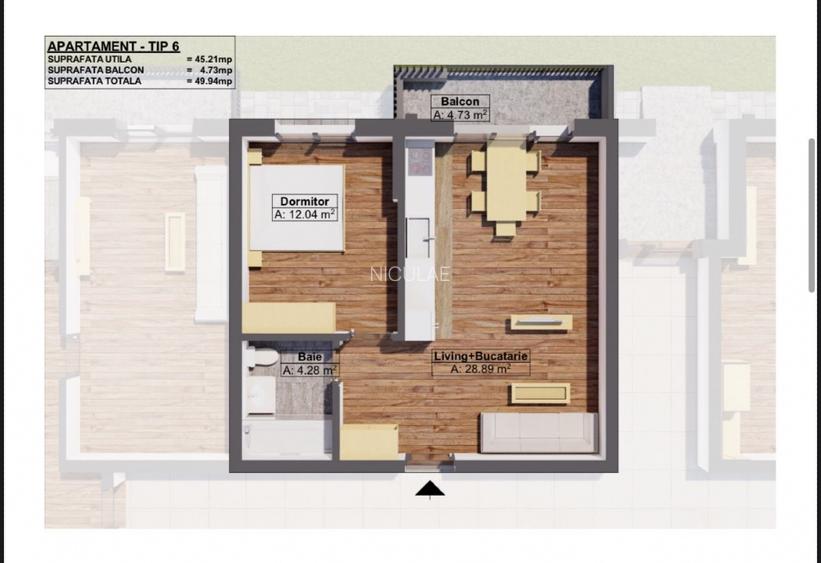 Vănd Apartament 2 Can Strada Trifoiului Dobroesti Fundeni  - 8