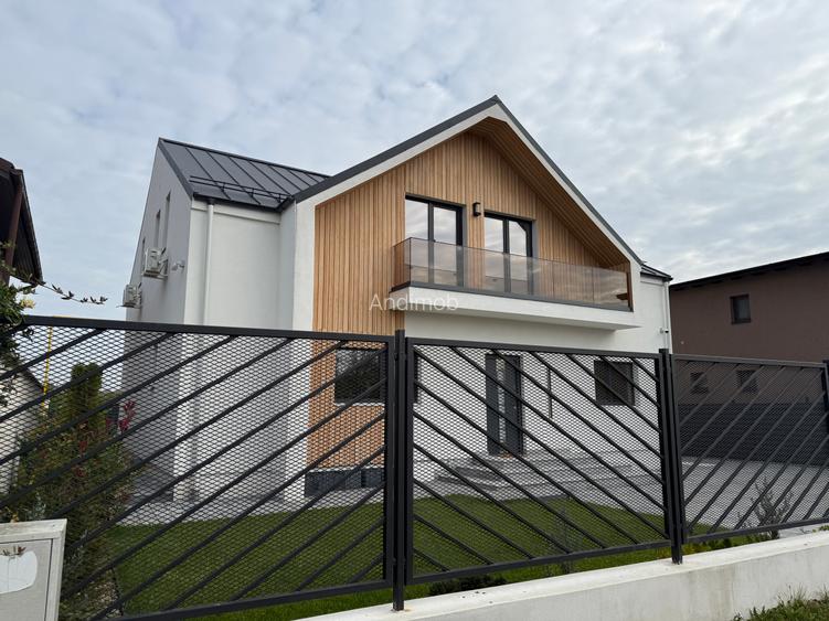 Vilă contemporană , finalizată în 2024, situată pe o stradă privată. - 4