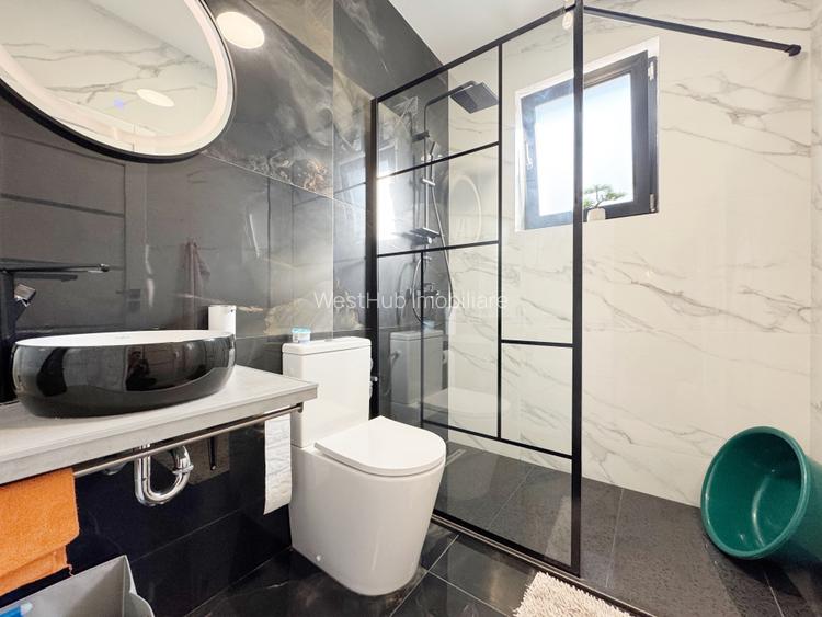 Duplex 3 camere 80mp utili+8mp terasa+anexe, 418mp teren, Mosnita Noua - 8