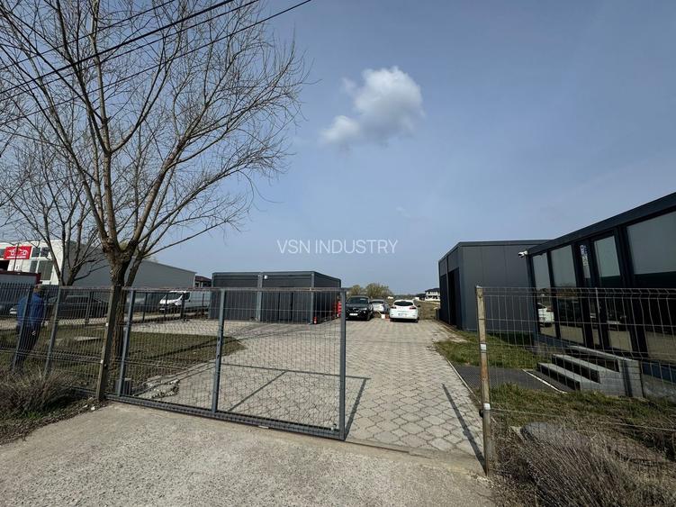 Teren ve vanzare cu 3 hale Domnești Șoseaua Curtea Domnească - 5