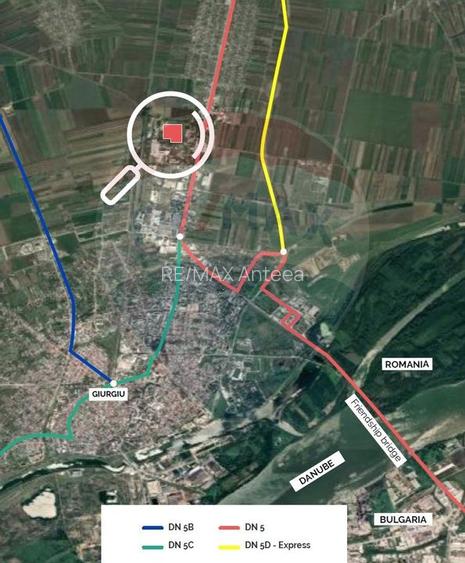 Teren cu PUZ aprobat -  Destinatie logistica, industriala si servicii - 2