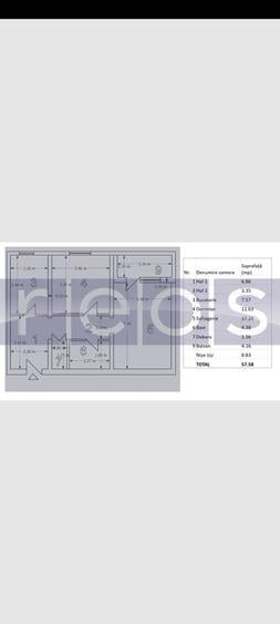 DE VANZARE APARTAMENT 2 CAMERE 58 MP POLONA | DECOMANDAT | METROU - 1