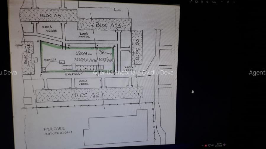 Vand teren intravilan in Deva, pretabil pentru constructie bloc de locuinte, - 4