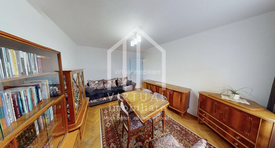 Apartament cu 2 camere, decomandar, renovat recent, etaj 2/4, Terezian - 12