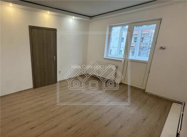 Apartament de vanzare in Sibiu - 3 camere, balcon, et. 1 - - 4