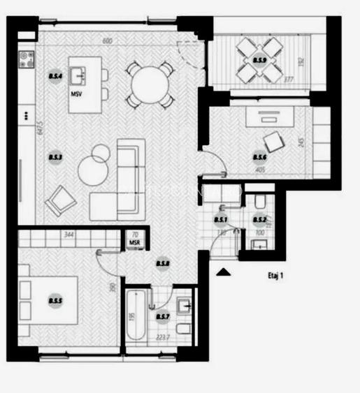 3 camere premium | Bloc 2024 | Parcare & boxă | Pipera Plaza - 8