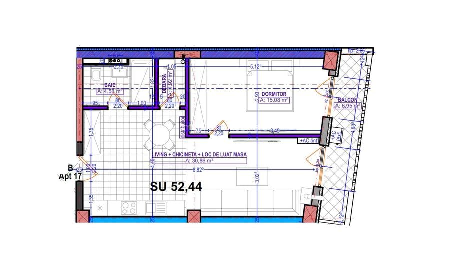 Circumvalatiuni-Lidl | Vedere Panoramică | Parcare subterană | Comision 0% - 6