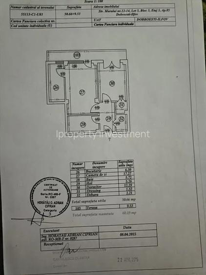 Dobroesti - Marului  | 2 Camere | Parcare  | Etaj 3 | Decomandat  - 5