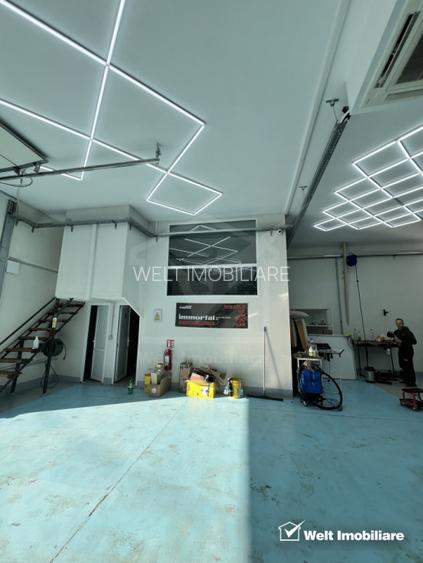 Hala multifunctionala 245mp, usa sectionala, H4,5m, str. Cetatii Floresti - 3