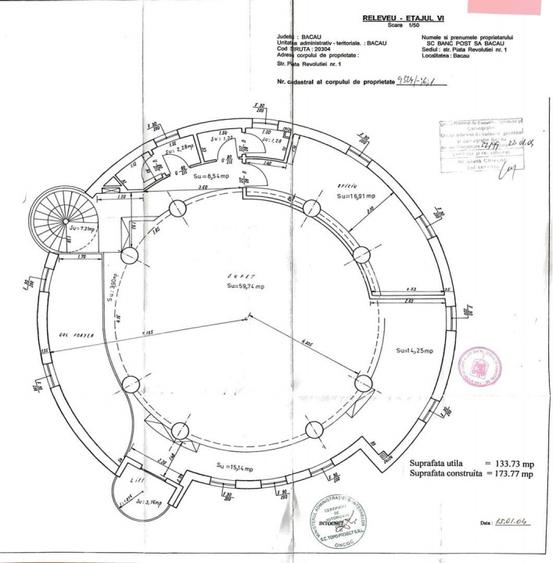 Spatiu de 134 mp la etajul 6, zona ultracentrala Bacau - 5