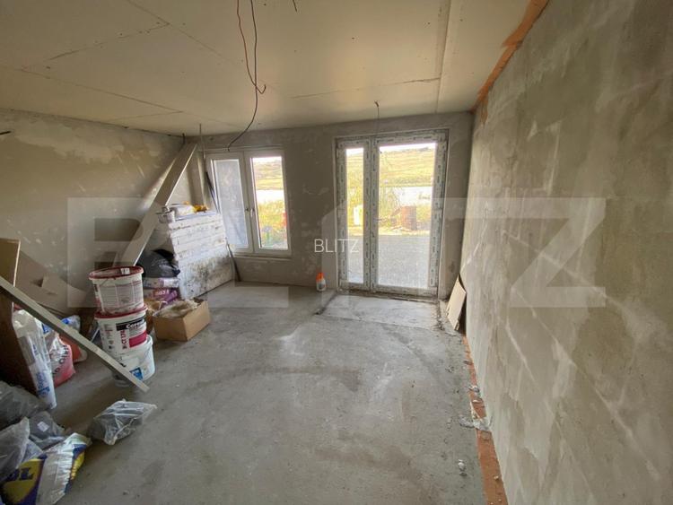 Oportunitate! Casa unifamiliala semifinisata, P+M, 100 mp utili vedere la lac - 3
