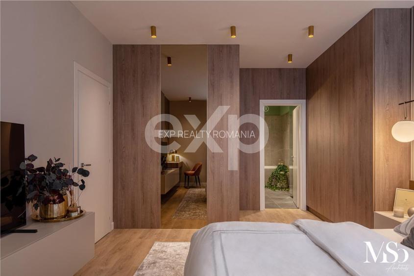 Ap superb de inchiriat Herastrau- 5 camere- mobilat si utilat- 2 locuri de parca - 15