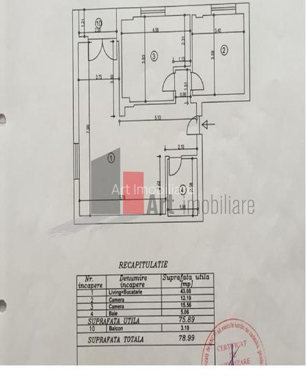 Apartament cu 3 camere-Domenii-Arcul de Triumf-Ion Mihalache-Turda-cu centrala - 10