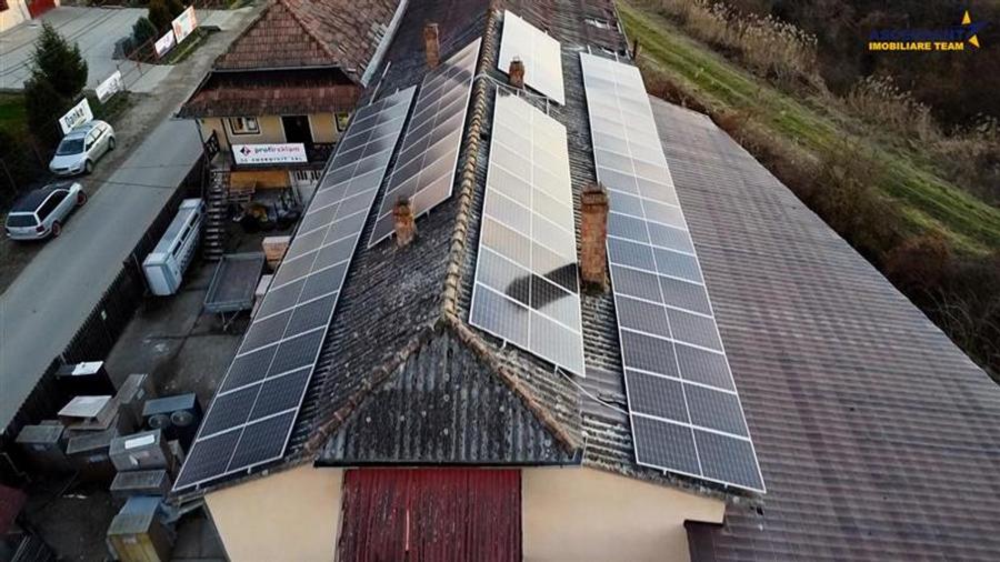 Unitate de productie 840 mp,panouri fotovoltaice,trifazic,birouri,teren 728 mp,