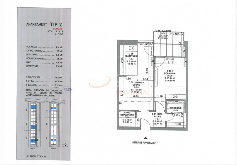 Apartament 2 Camere cu balcon si Loc Parcare Dobroesti Bucuresti Est