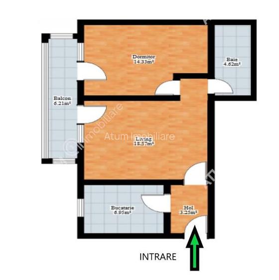 Apartament 2 camere balcon loc parcare Selimbar Sibiu - 6