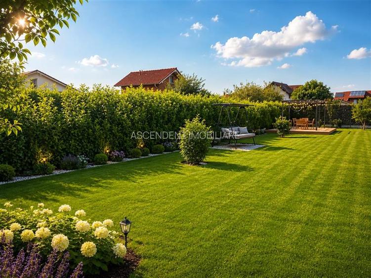 Vila cu atmosfera de resort:smart home, curte spectaculoasa,1.000mp teren, Tarlu - 9