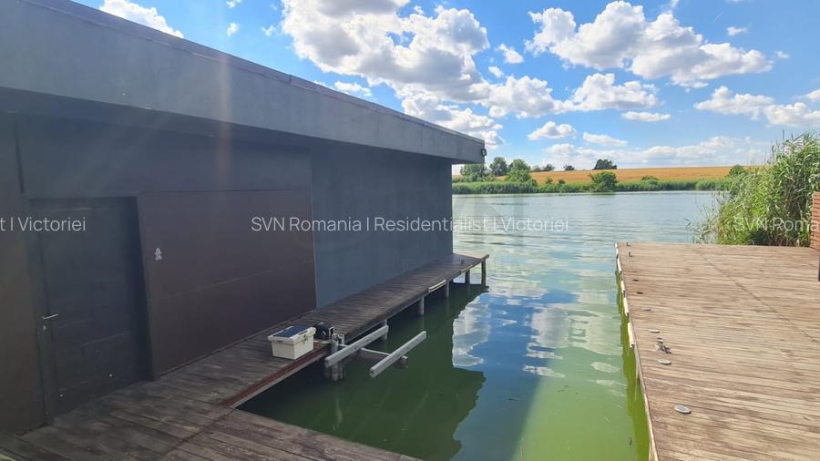REV2004030 Vila luxurianta la lac cu ponton si casa de barca Snagov - 18